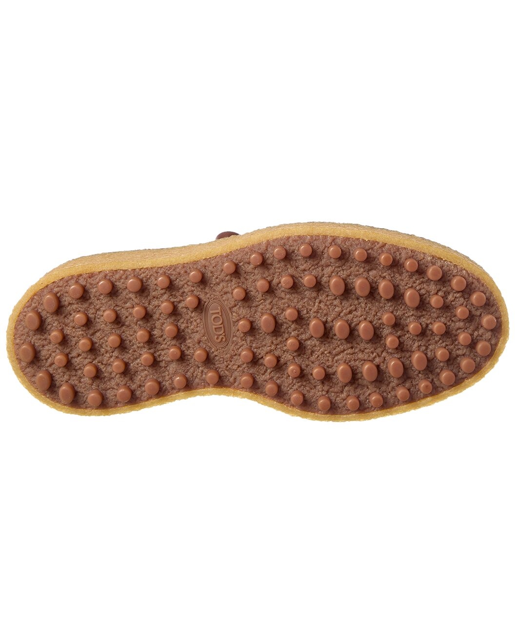 TOD’s Leather & Shearling Platform Loafer - 4