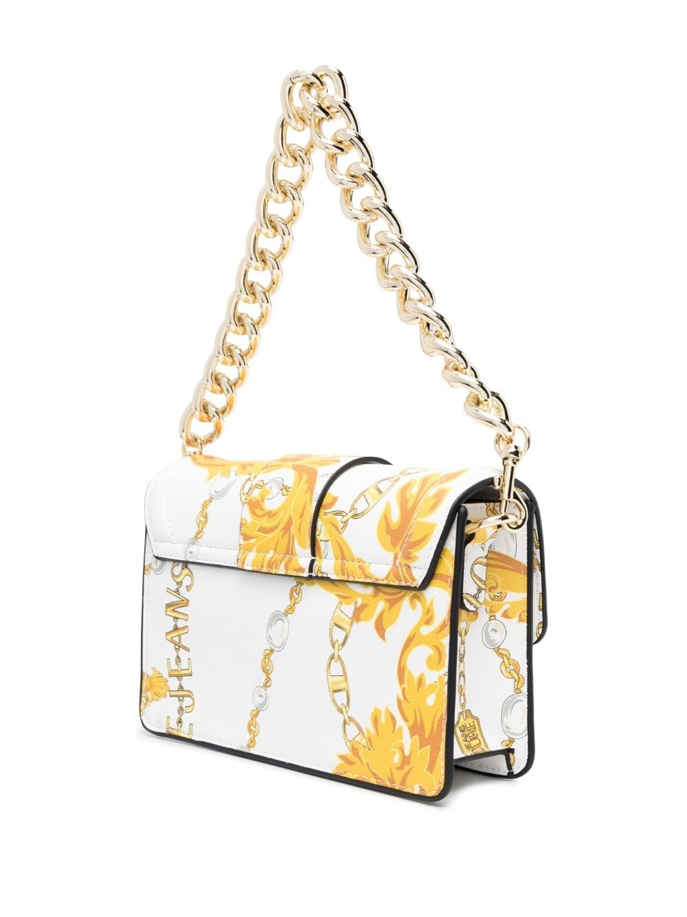 Chain Couture-print crossbody bag - 4