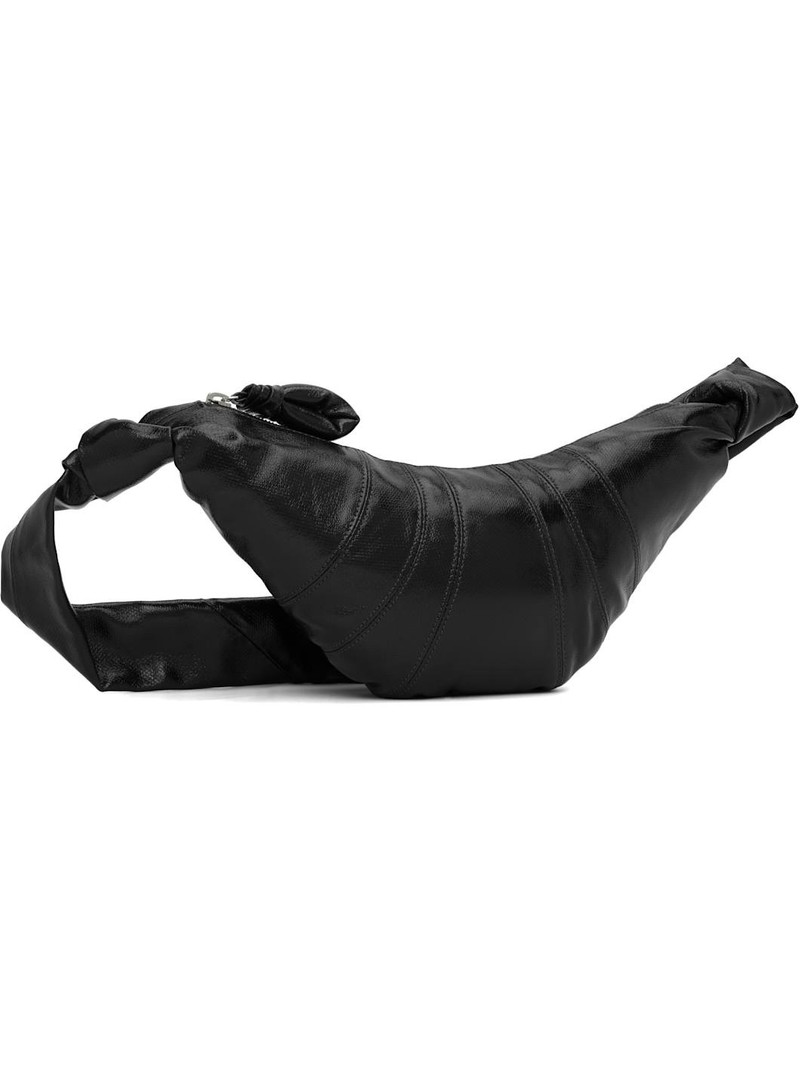 Lemaire Black Small Croissant Bag outlook