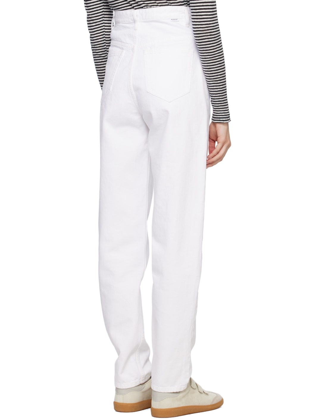 White Corsy Jeans - 3