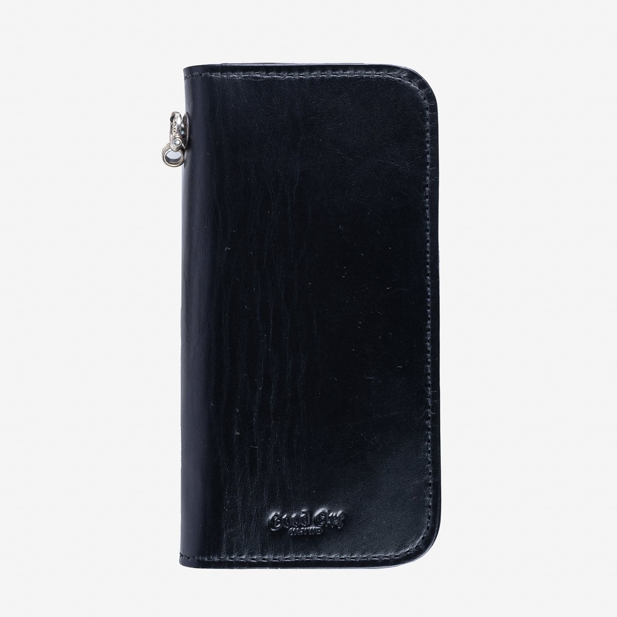 LE-ANSW GOOD ART HLYWD Army/Navy Surplus Wallet w/ Sterling Silver Rosette Snaps and Rosette Pringle - 8