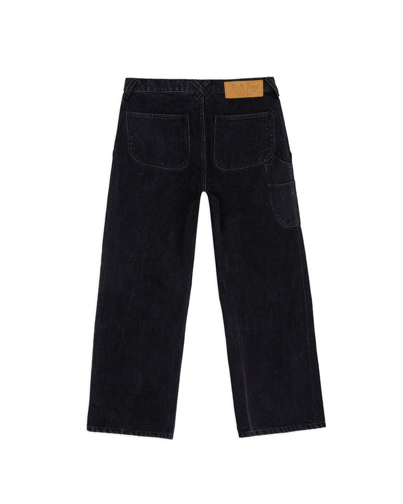 BRAIN DEAD Type 02 14.5oz Denim Pant - Washed Black outlook