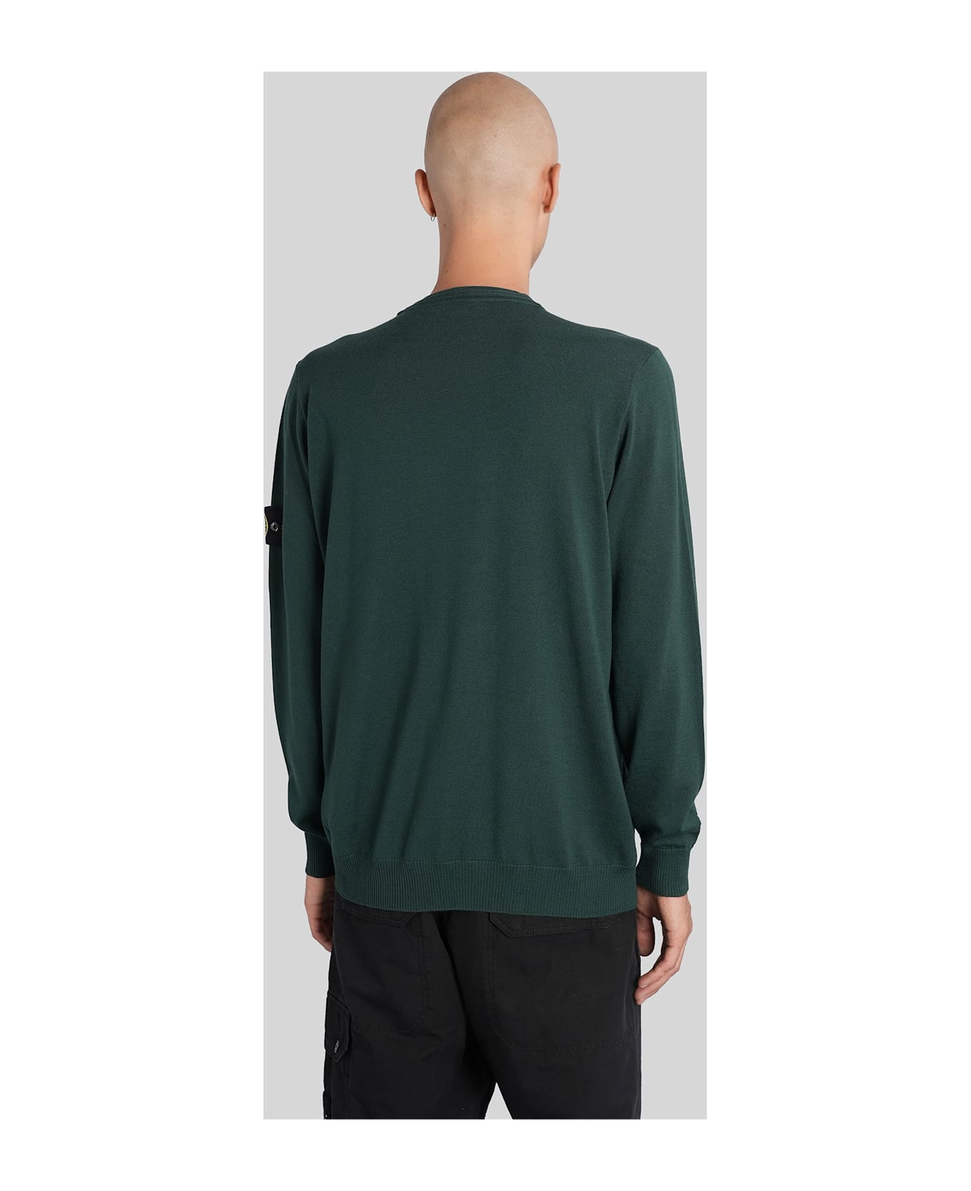 Knitwear In Green Wool - 3