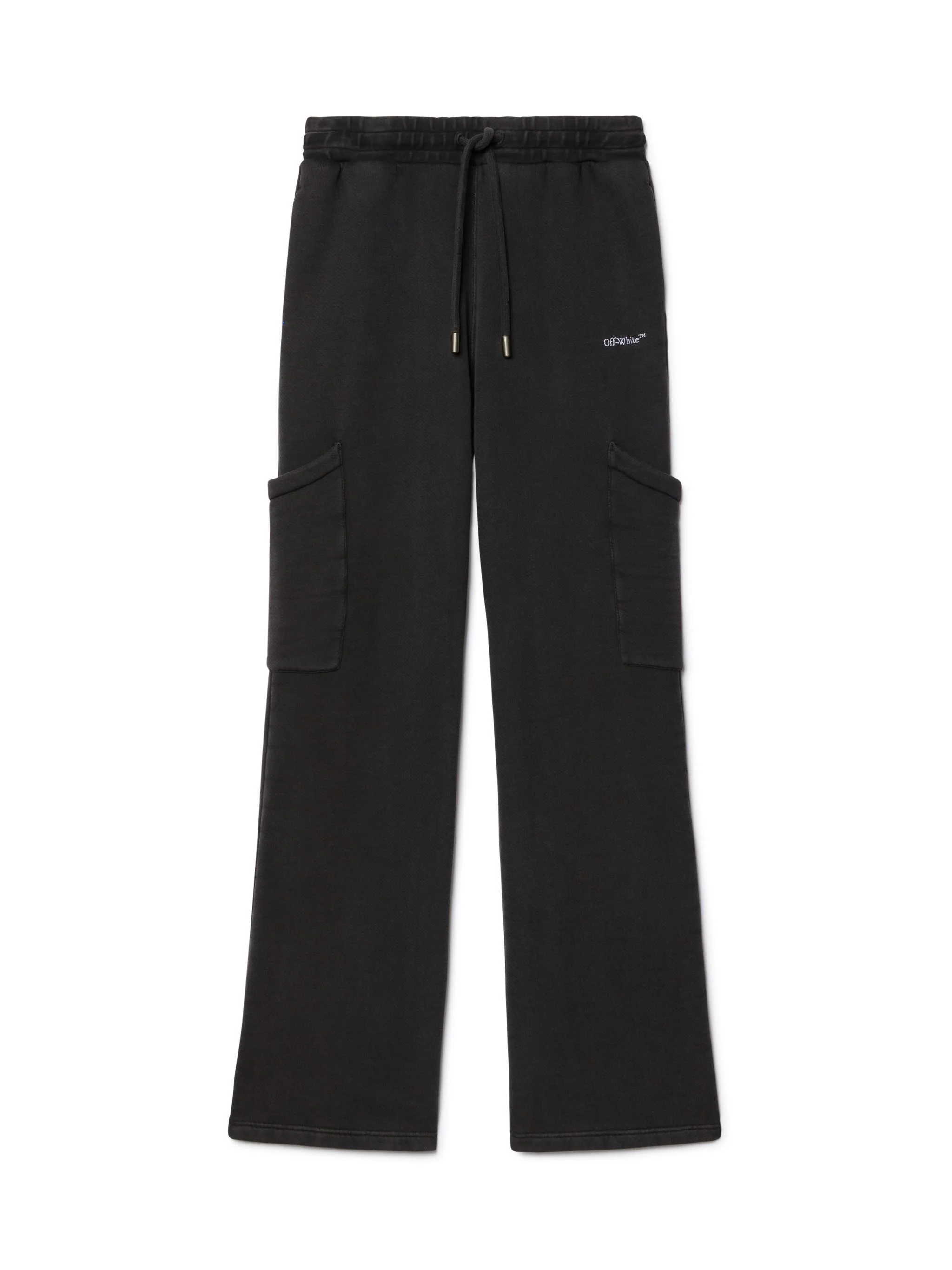 Black Bookish Cargo Sweatpants - 1