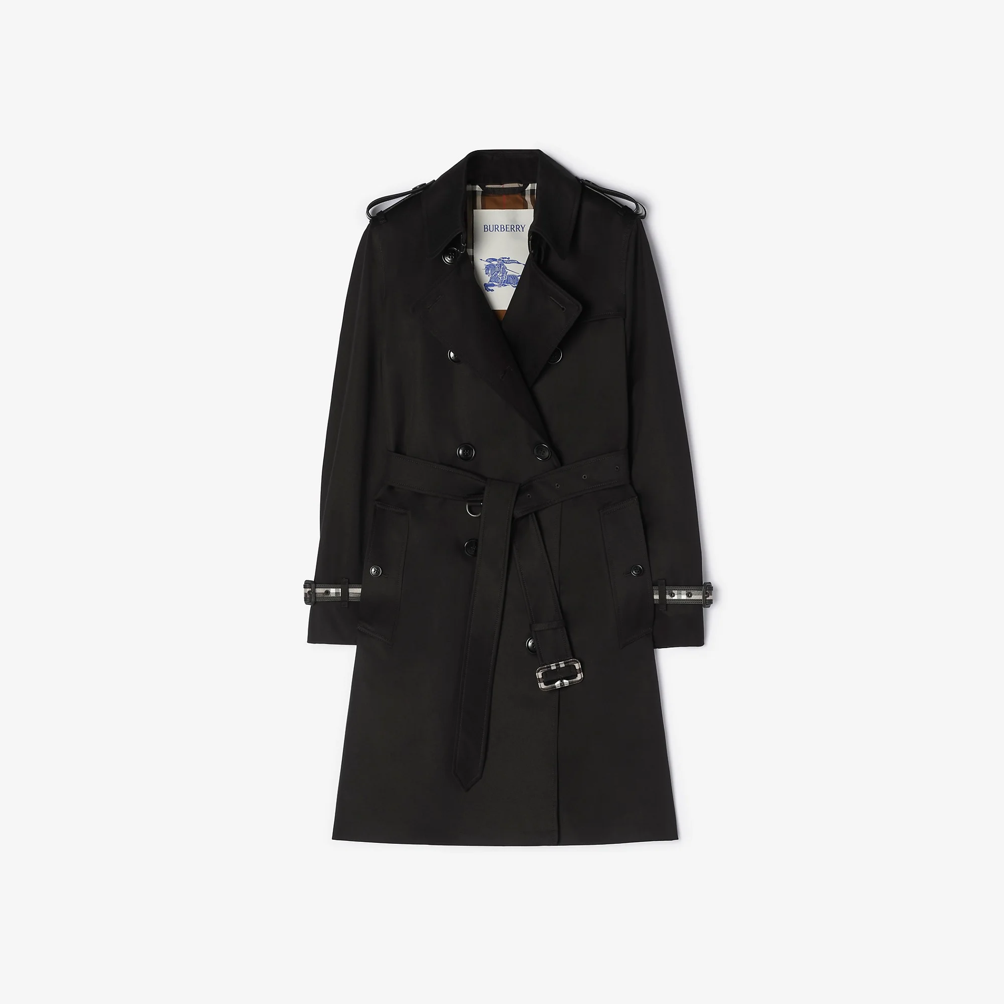 Mid-length Gabardine Kensington Trench Coat - 1