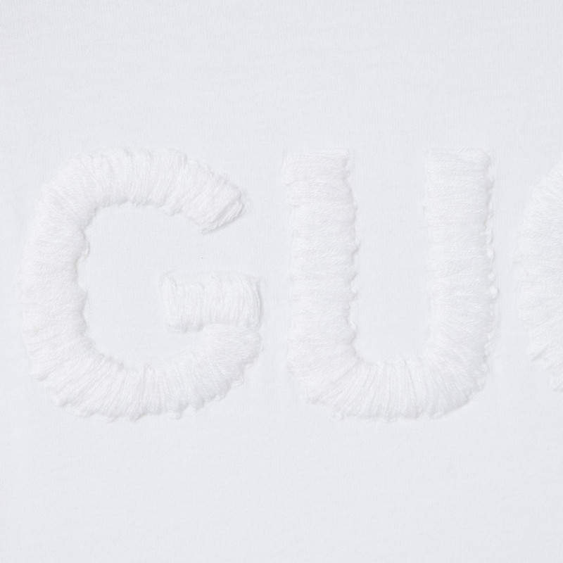 Embroidered cotton jersey T-shirt 7