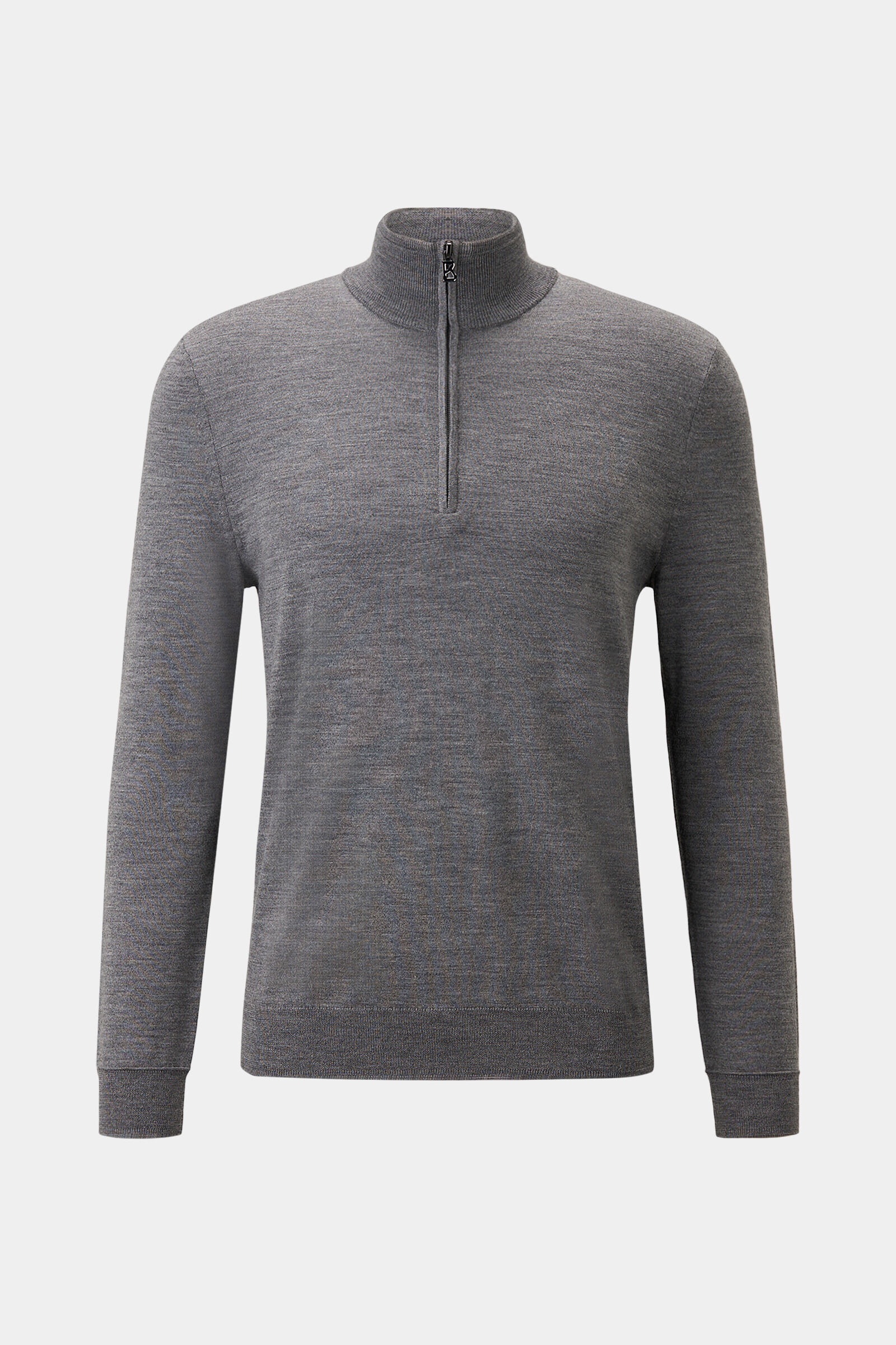 Ouri Half-zippered sweater in Gray - 1