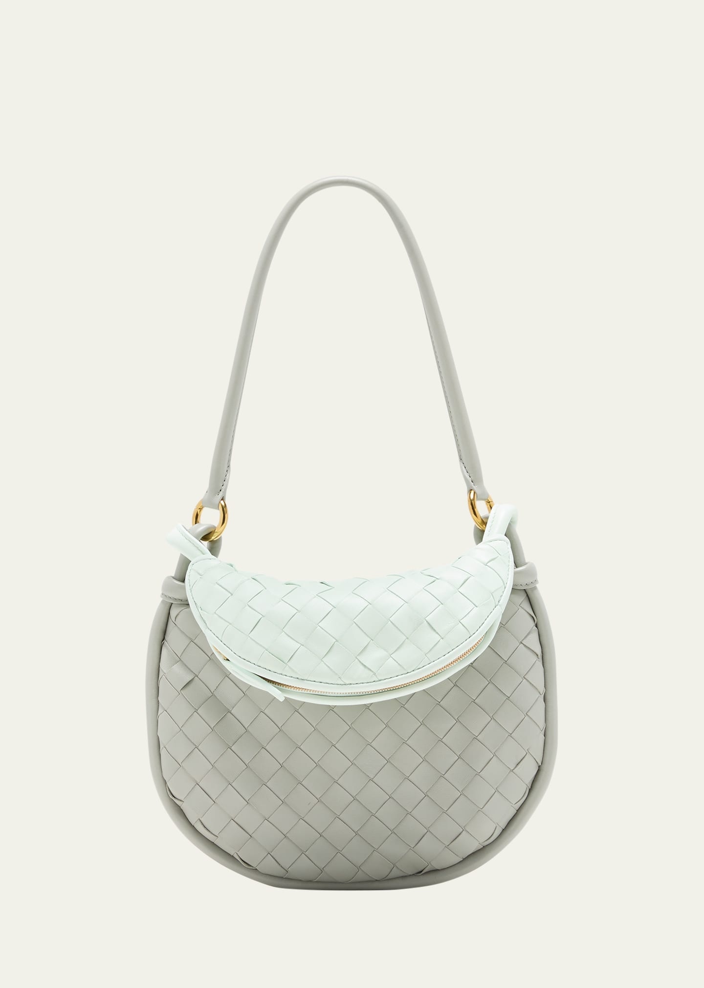 Gemelli Small Intrecciato Shoulder Bag - 1
