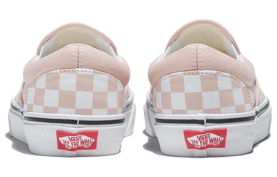 (WMNS) Vans Classic Slip-On Checkerboard 'Pink' VN000BVZBQL - 3