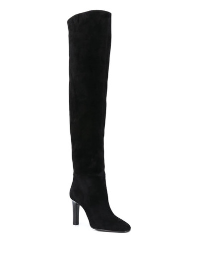 SAINT LAURENT Jane 90mm point-toe boots outlook