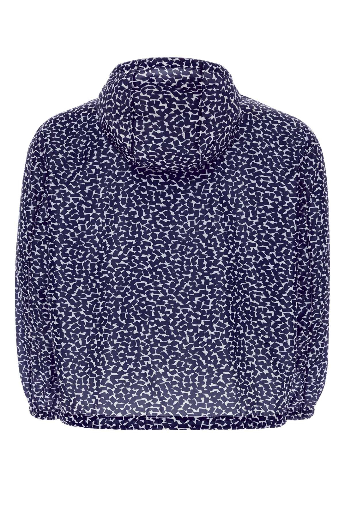 Prada Men Printed Re-Nylon Windbreaker - 2
