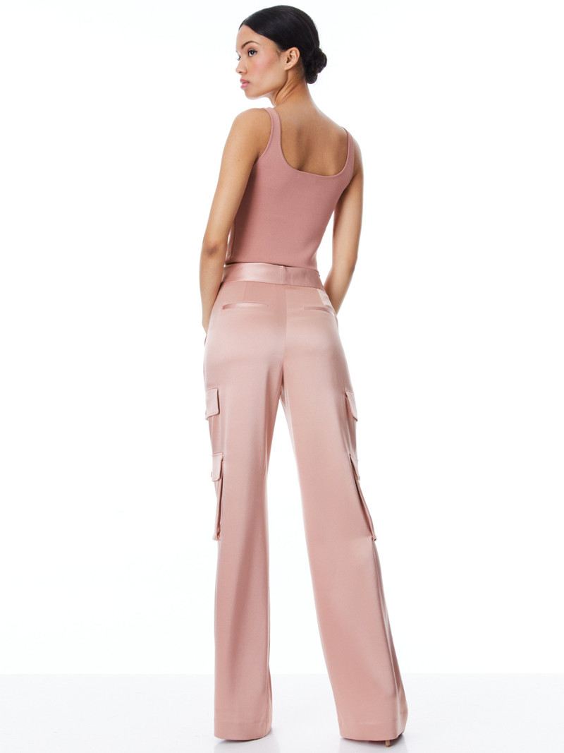 HAYES HIGH WAISTED WIDE LEG CARGO PANT 3