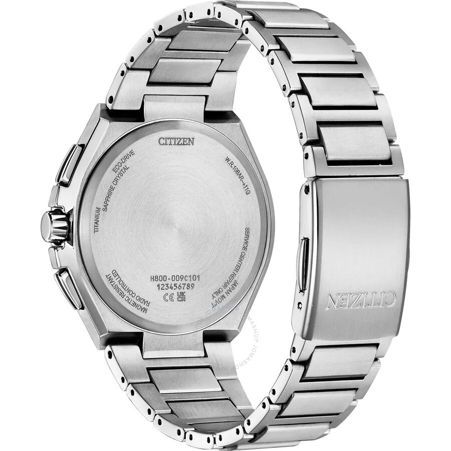 Citizen - Citizen Radio-Controlled Chronograph Blue Dial Men's Watch AT8238-84L - 3