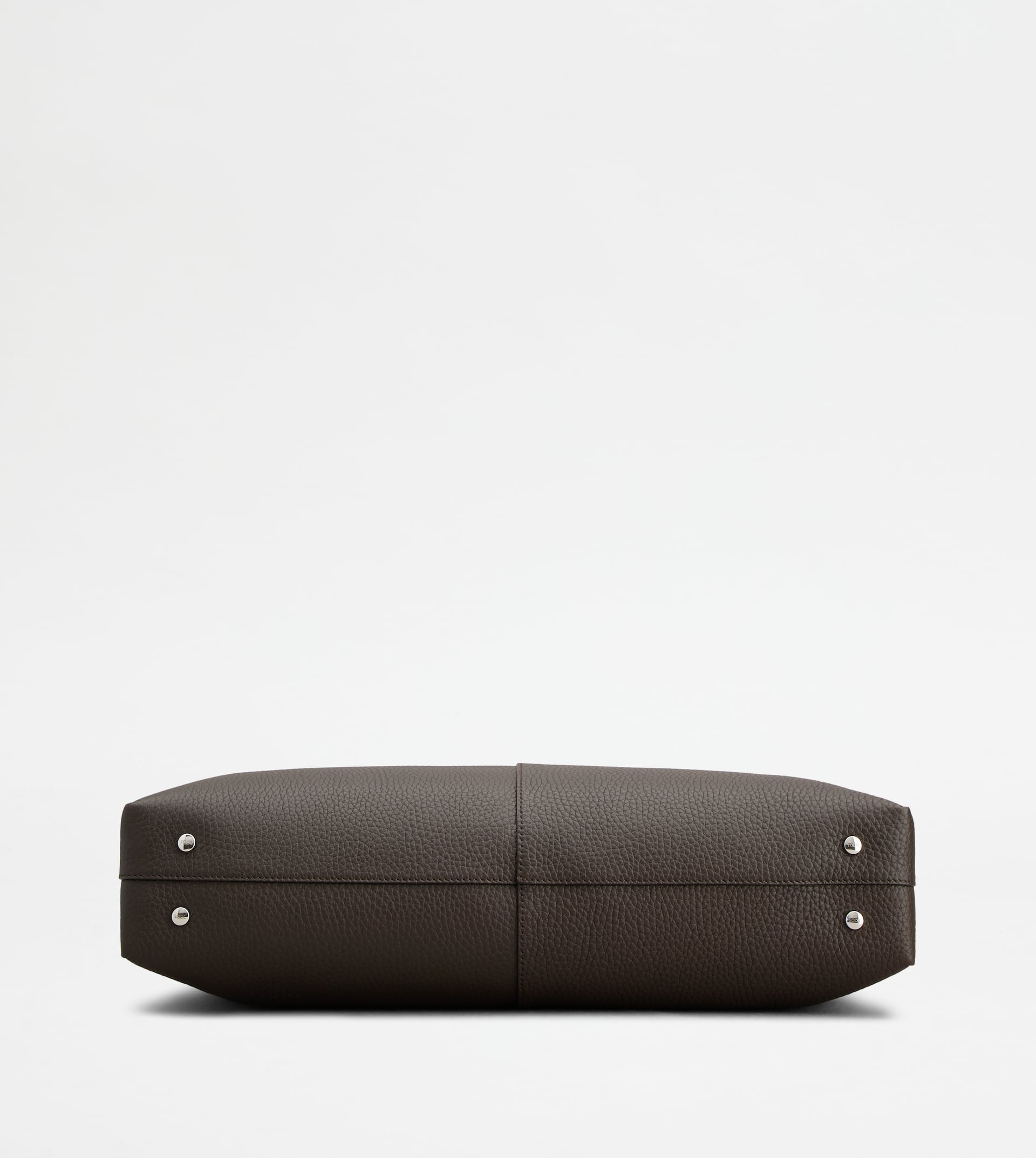 TOD'S DI BAG BRIEFCASE IN LEATHER MEDIUM - BROWN - 4