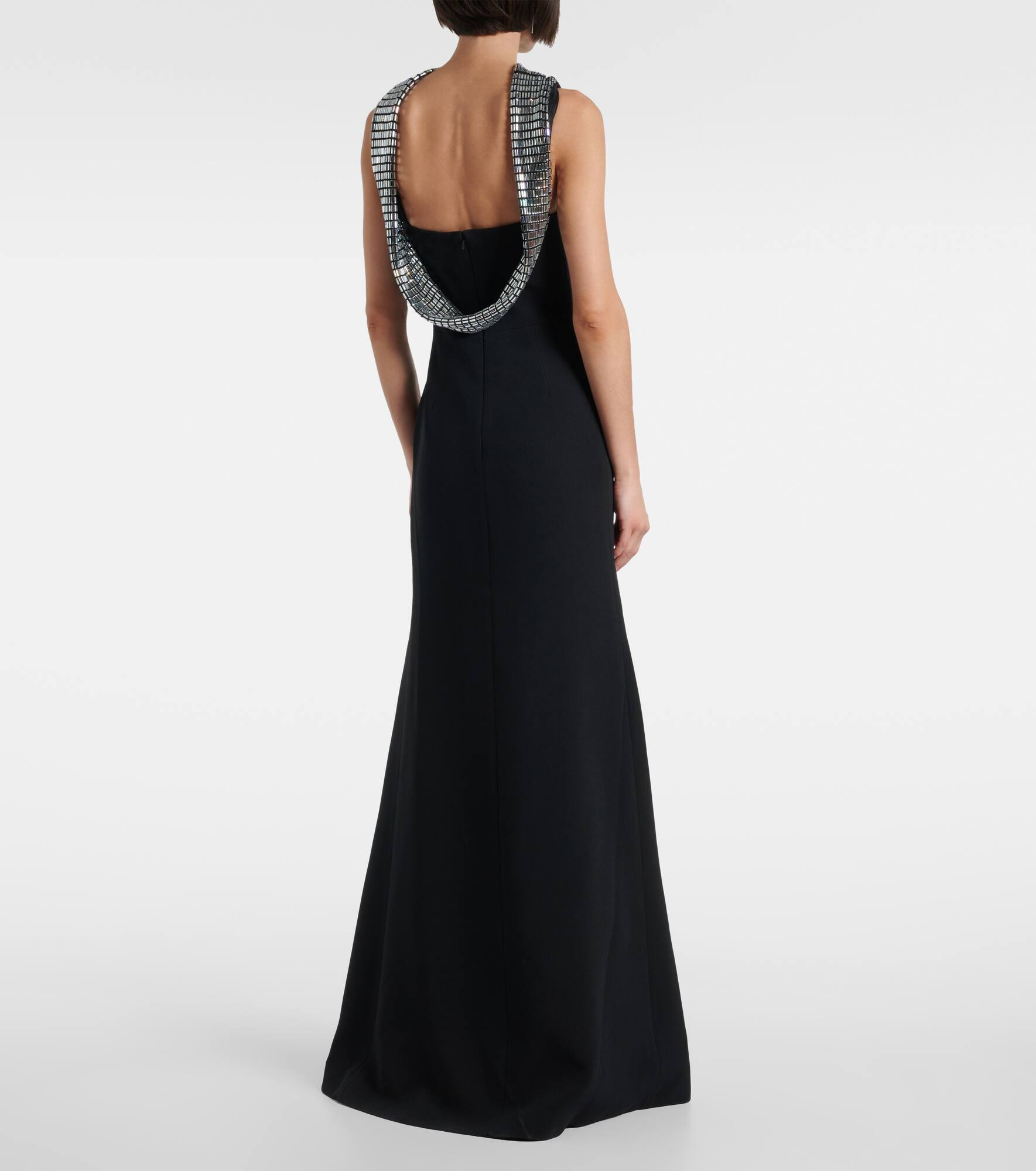 Embellished cady gown - 3