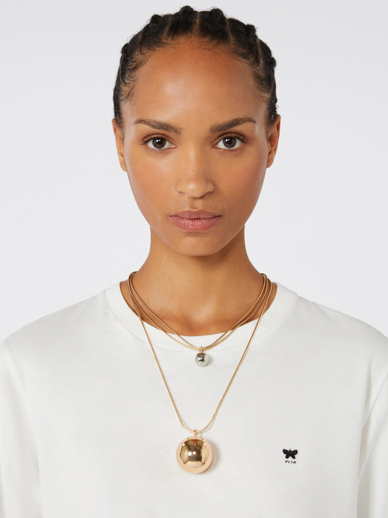 RADENTE Pasticcino Bag metal necklace - GOLD 3