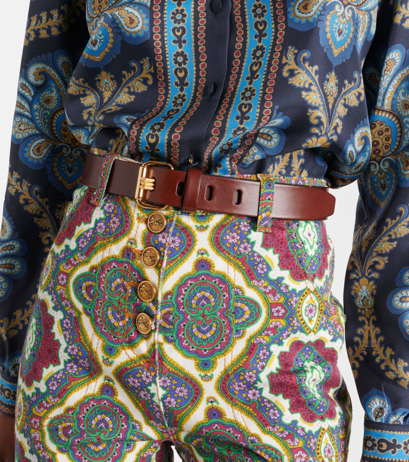 Etro Leather belt outlook
