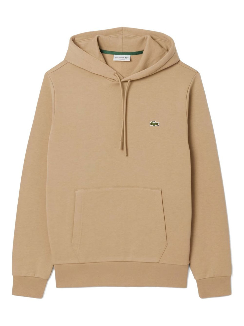 embroidered-logo hoodie 1