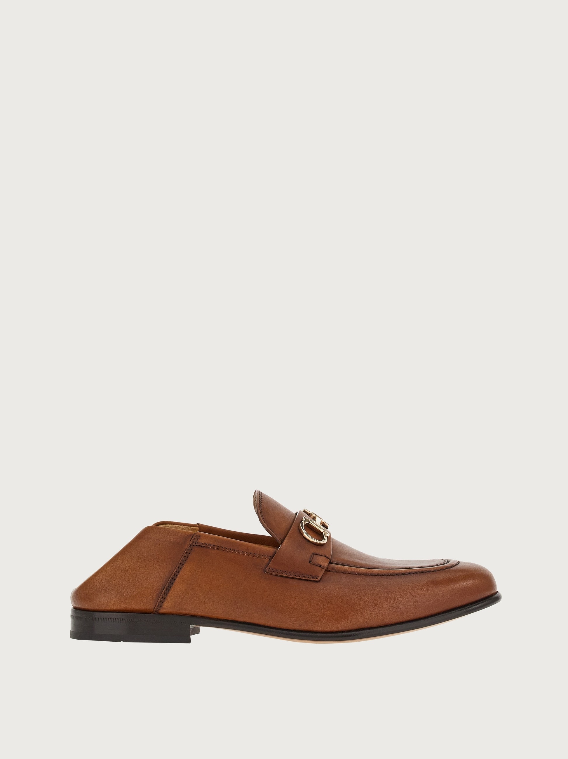 Mule loafer with Gancini ornament - 5