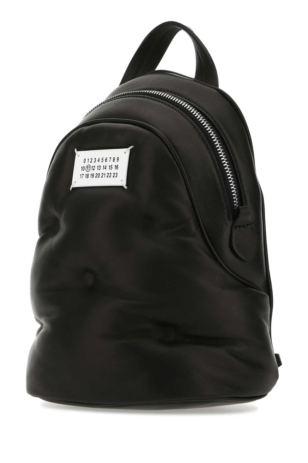 Maison Margiela Women Black Nappa Leather Mini Glam Slam Backpack - 2