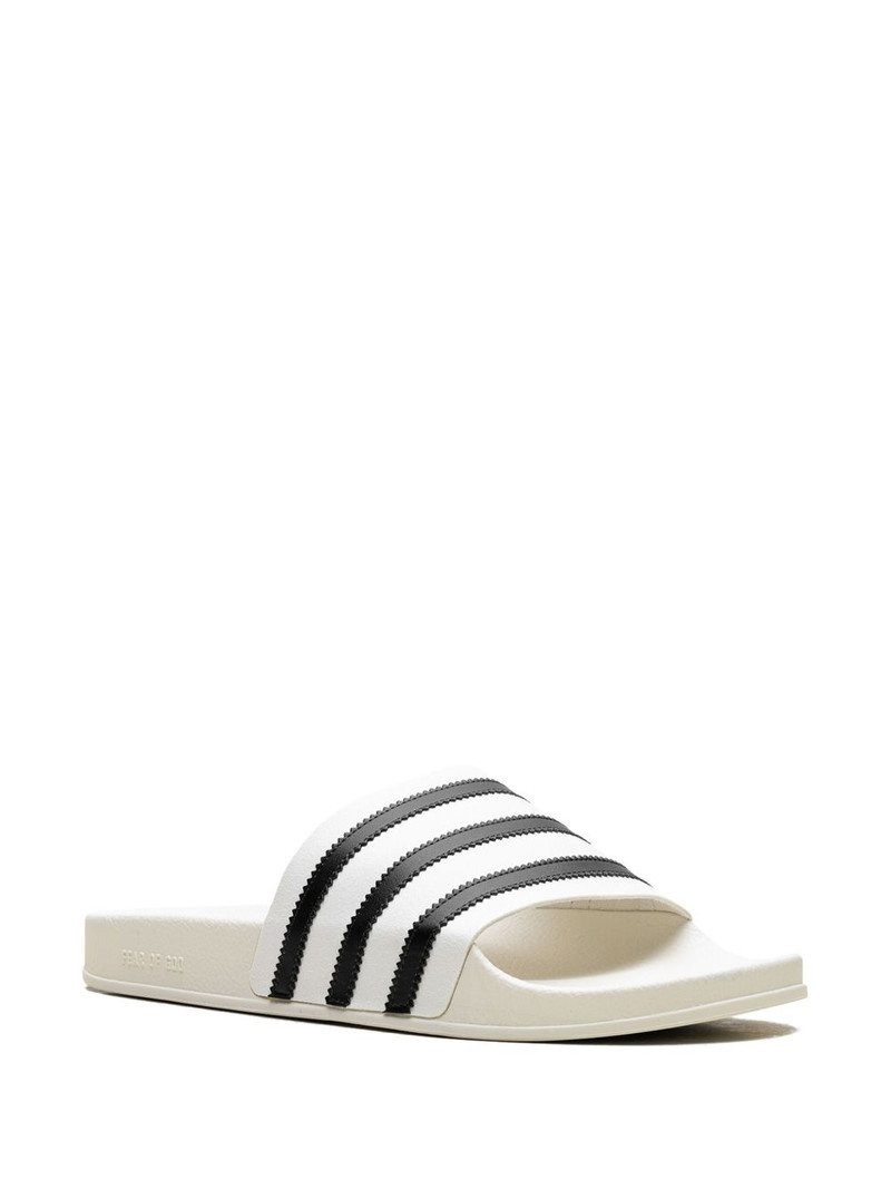 adidas x Fear of God Athletics Adilette "Cream White" slides outlook