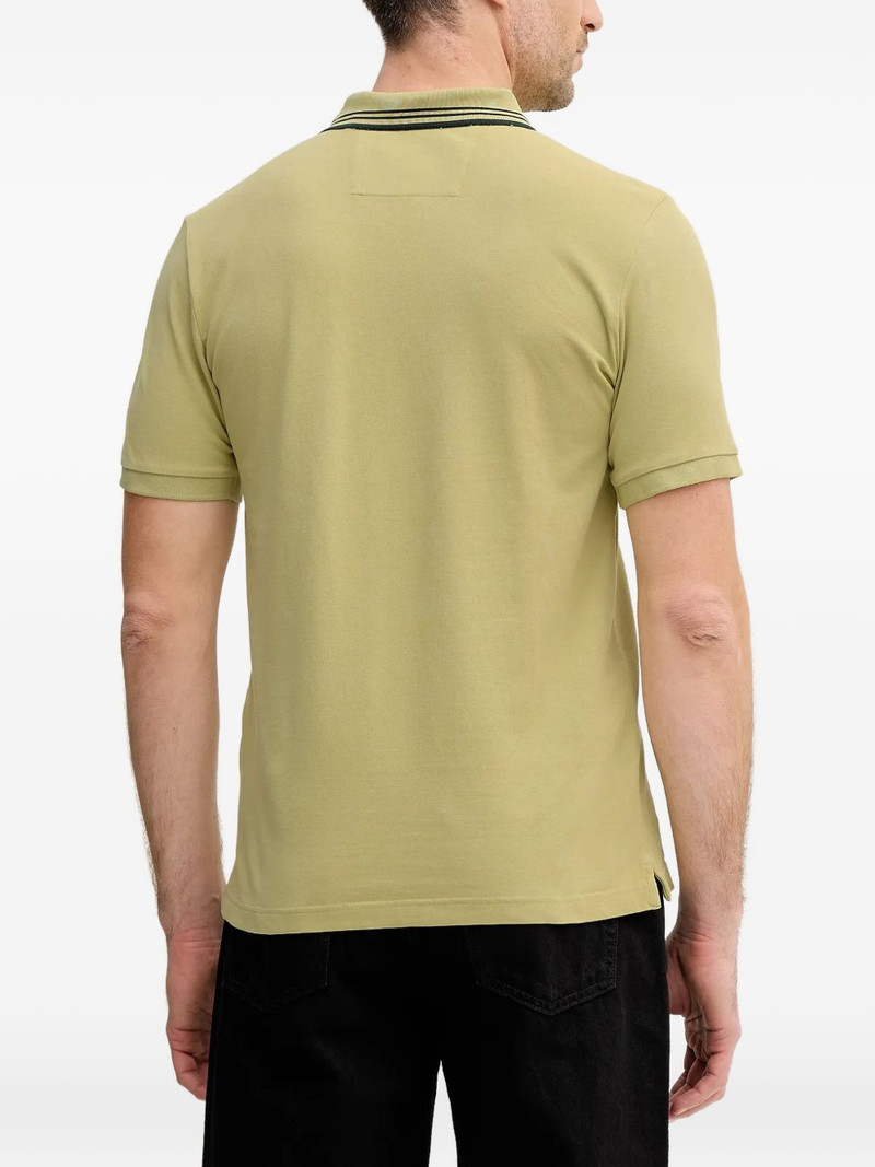 striped collar polo shirt 3