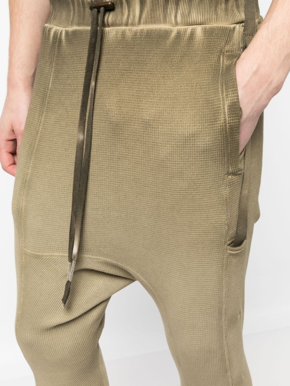 drawstring-waist track pants - 5