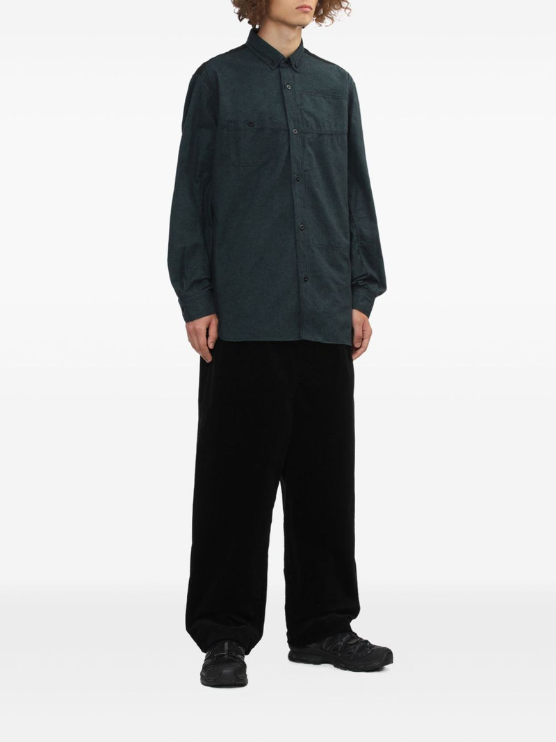Junya Watanabe MAN check-panel shirt outlook