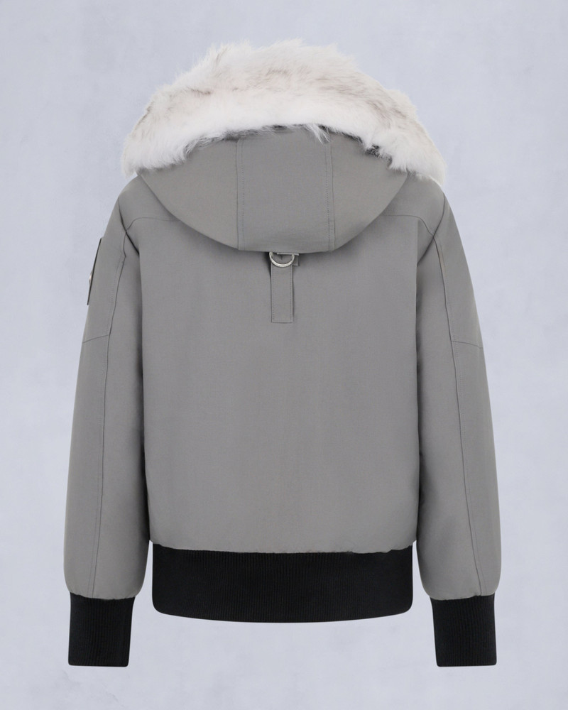 ORIGINAL DEBBIE SHEARLING TRIM BOMBER JACKET 6