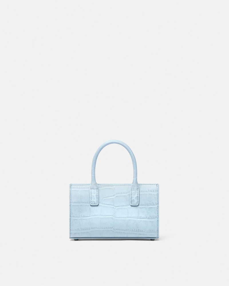 VERSACE Croc-Effect Medusa '95 Mini Tote Bag outlook