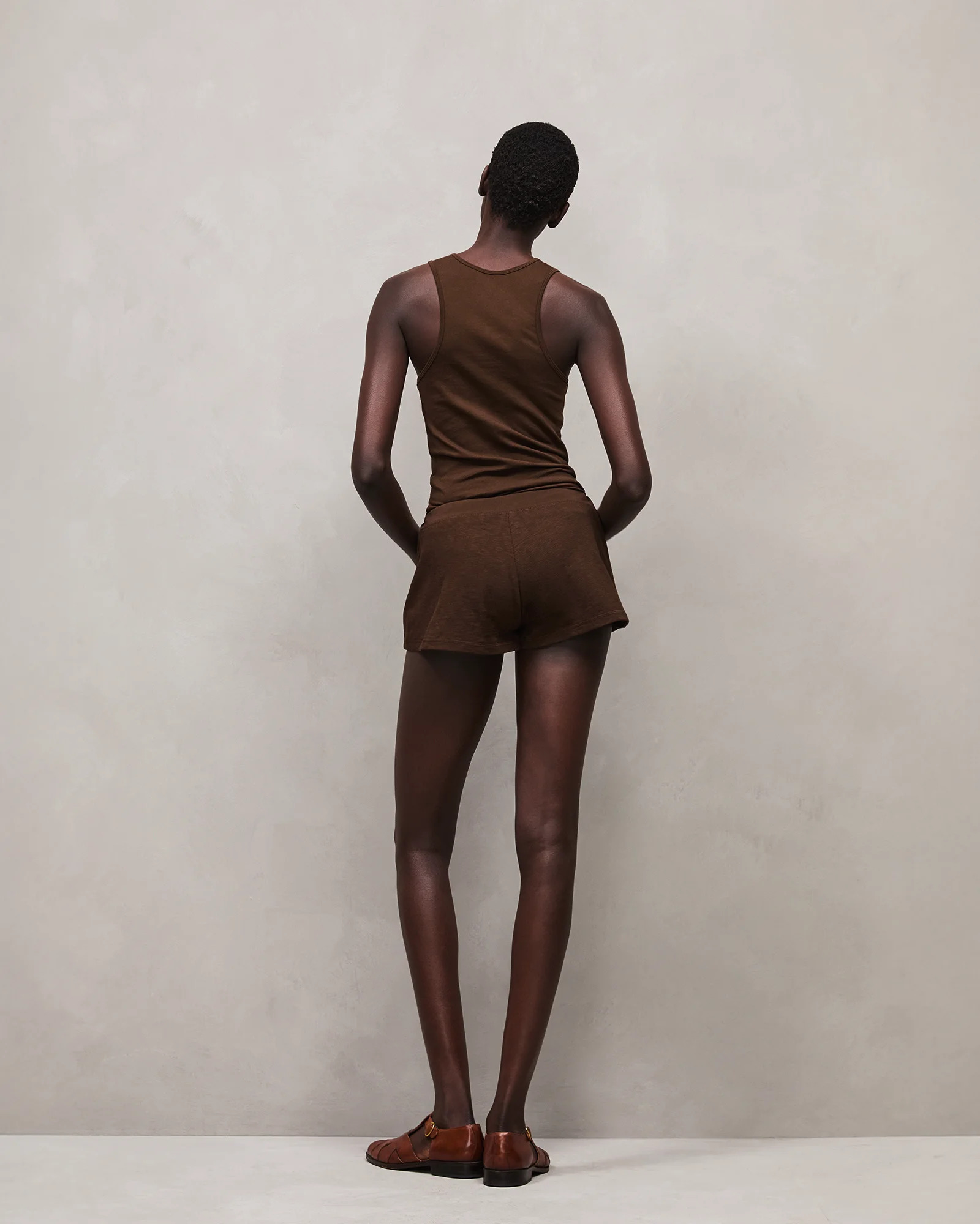 LIGHTWEIGHT MICRO SHORTS BRUNETTE - 3