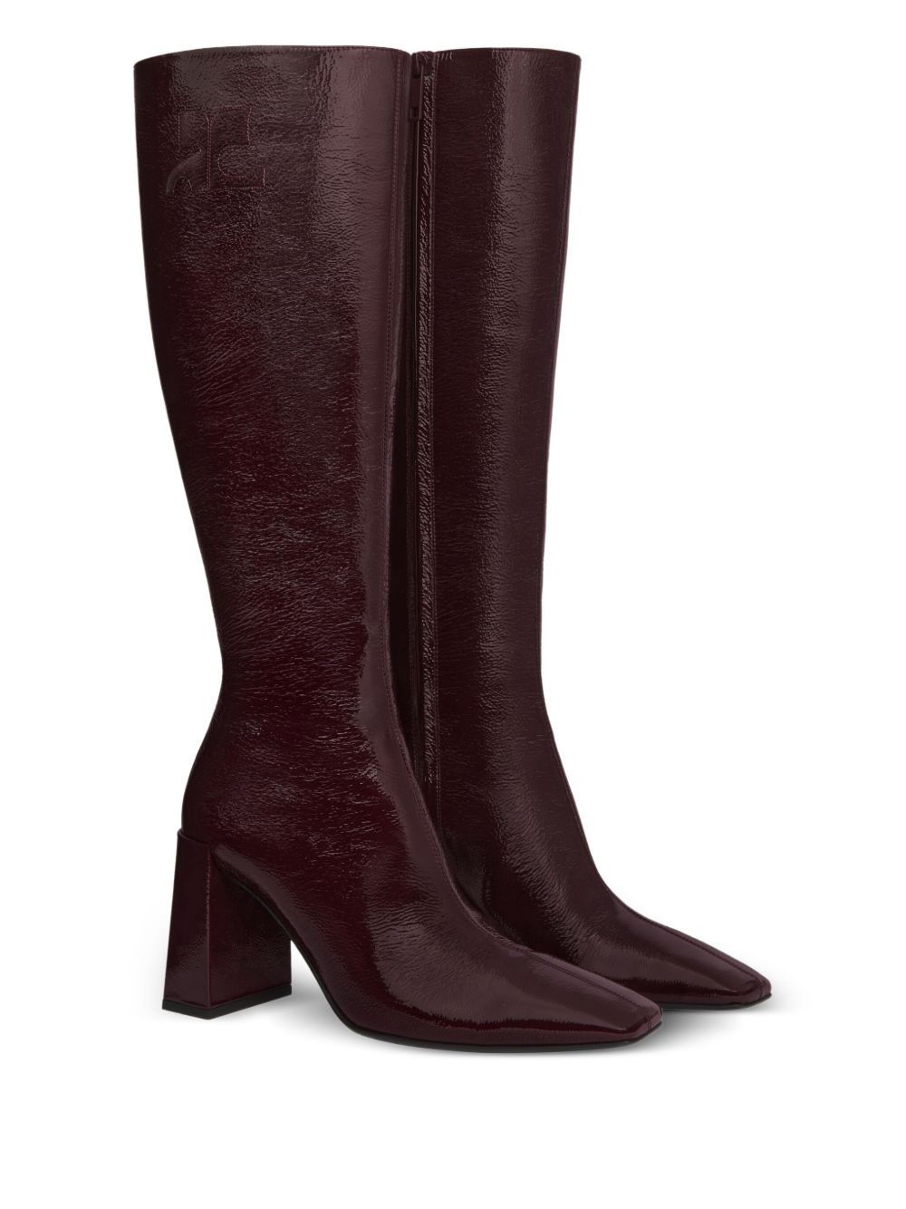 70mm Heritage block-heel knee-high boots - 2