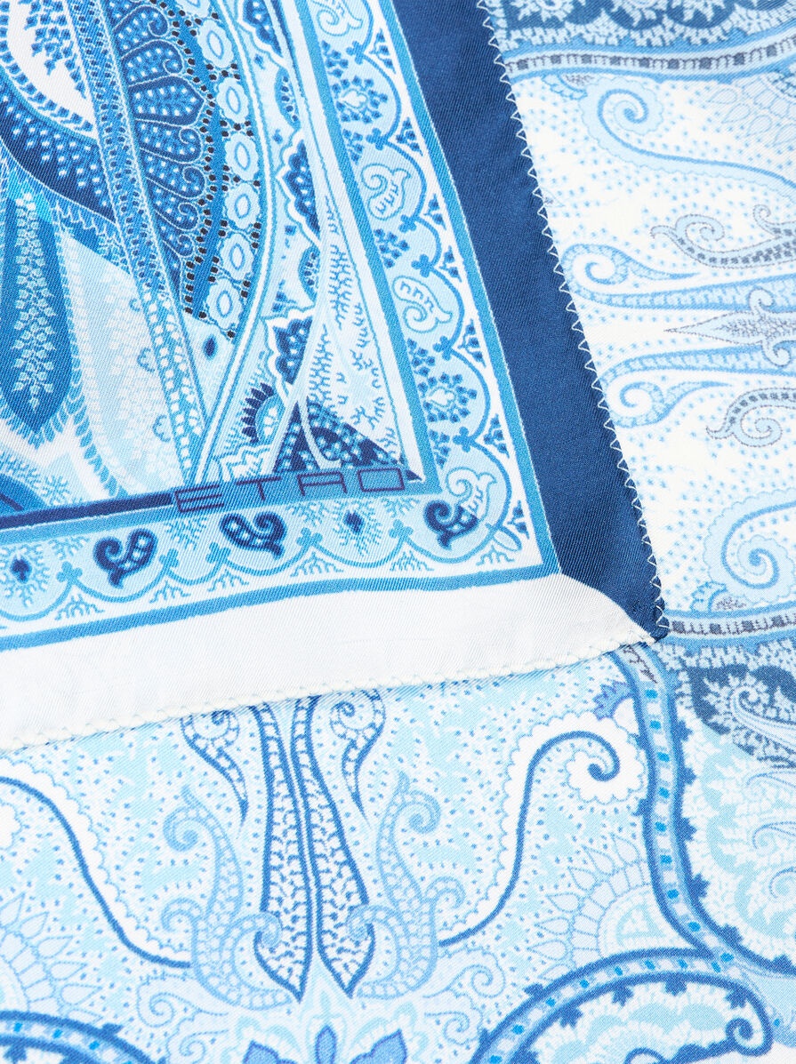 PRINTED SILK POCKET SQUARE - 2