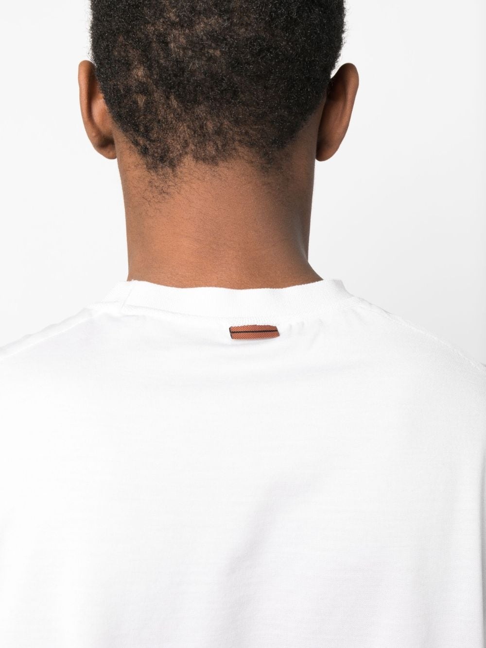 rear logo-patch detail T-shirt - 5