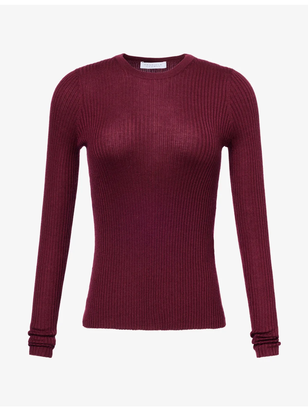 Browning Rib Knit Cashmere-Silk Top - 1