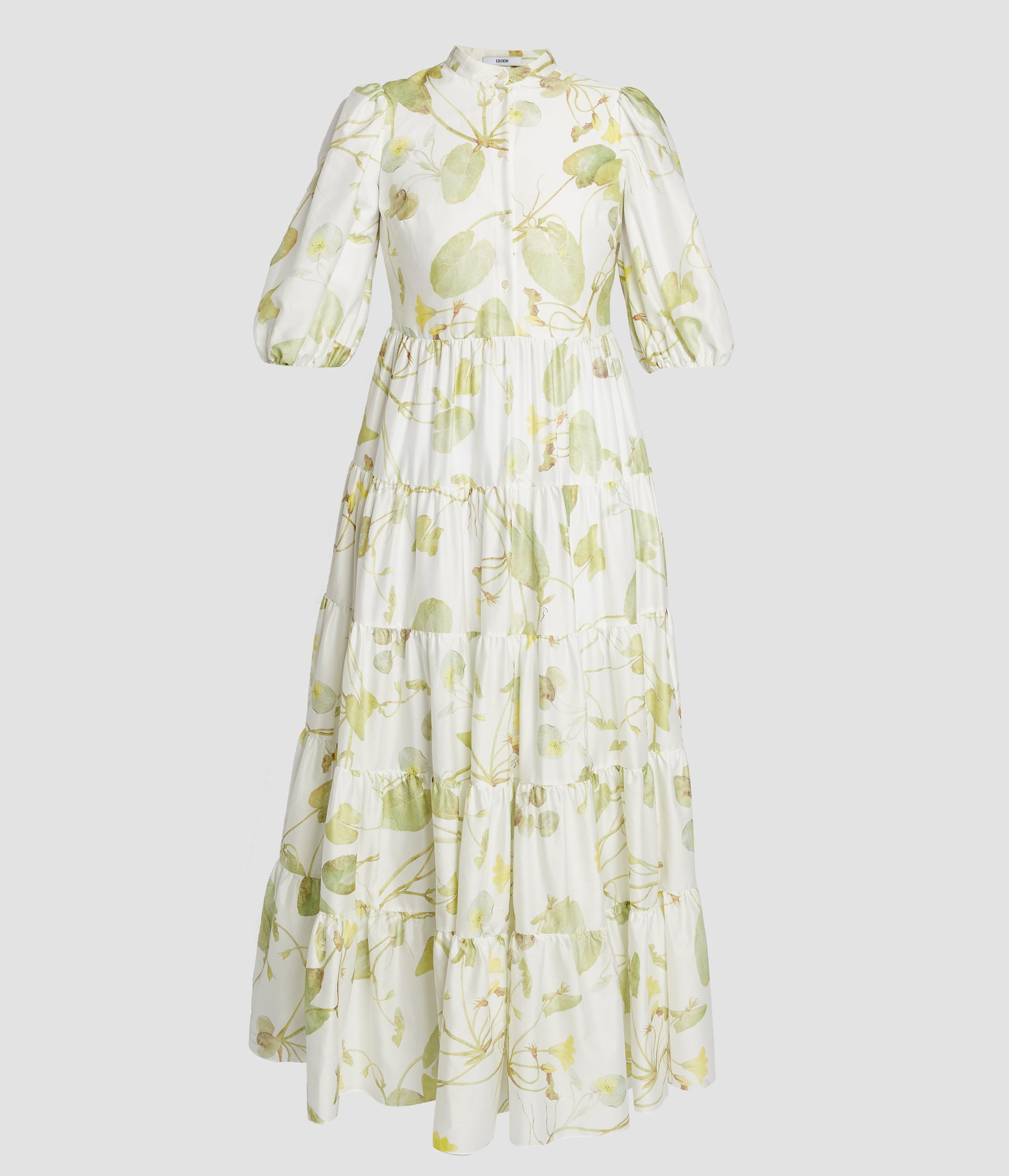 SHORT SLEEVE MIDI DRESS - 2