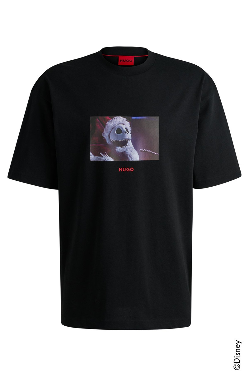 HUGO X DISNEY'S THE NIGHTMARE BEFORE CHRISTMAS OVERSIZE-FIT T-SHIRT 1