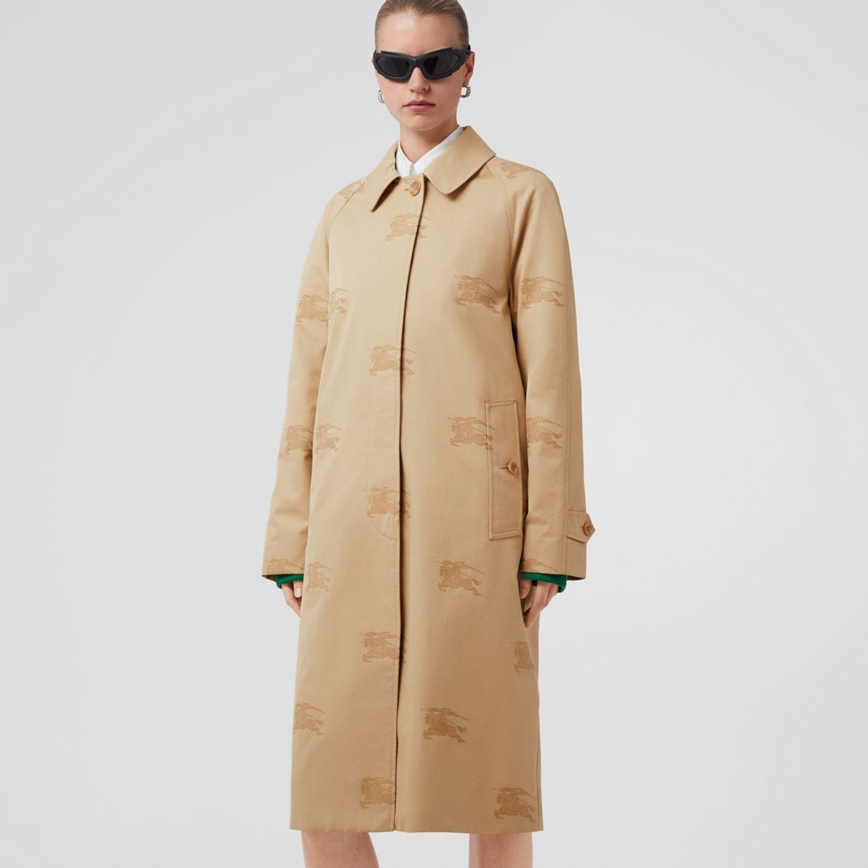 EKD Cotton Gabardine Car Coat - 6