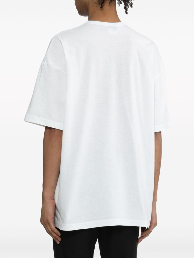 x Nike logo-print cotton T-shirt 4