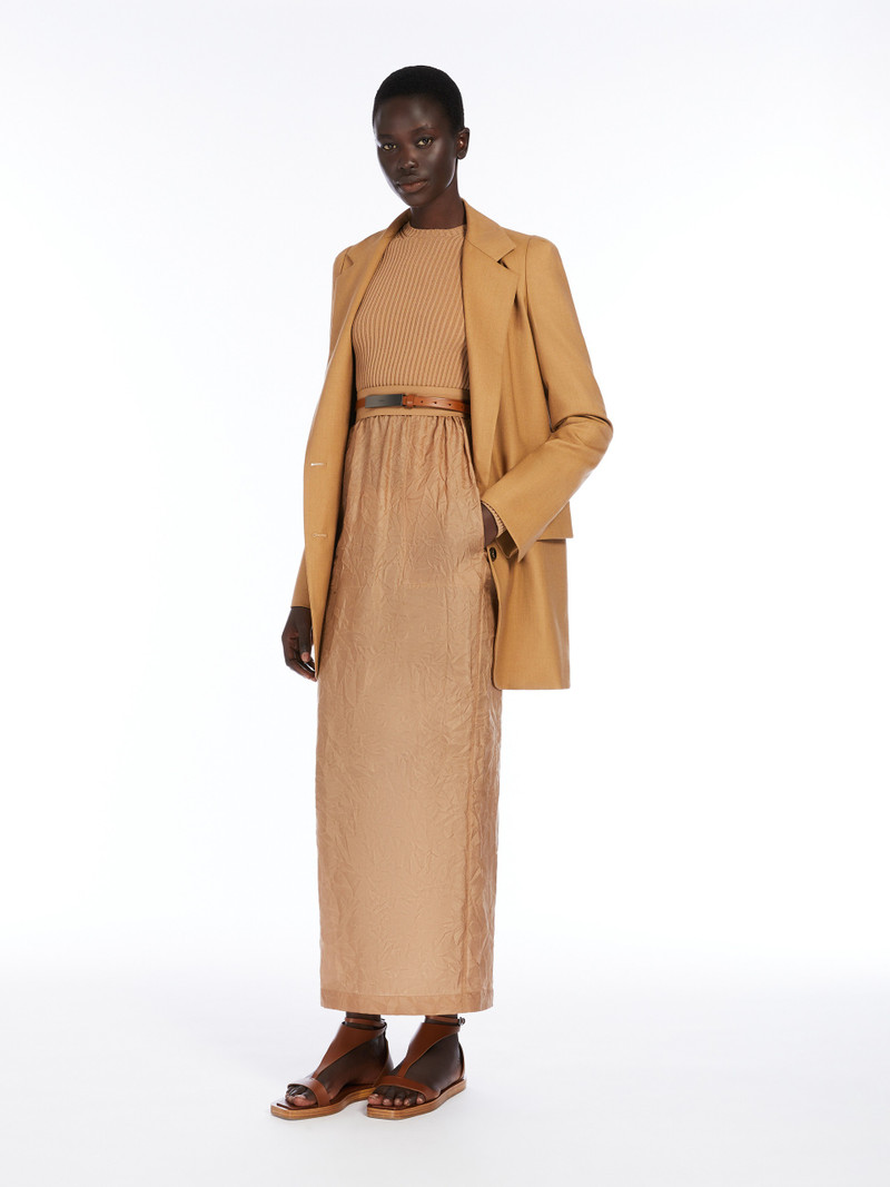 Max Mara KITTEN Single-breasted wool, mohair and silk blazer outlook