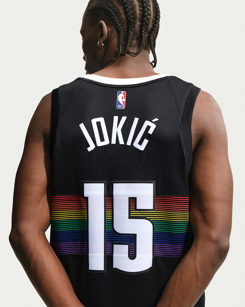 Nikola Jokić Denver Nuggets City Edition Men's Nike NBA Swingman Jersey 5