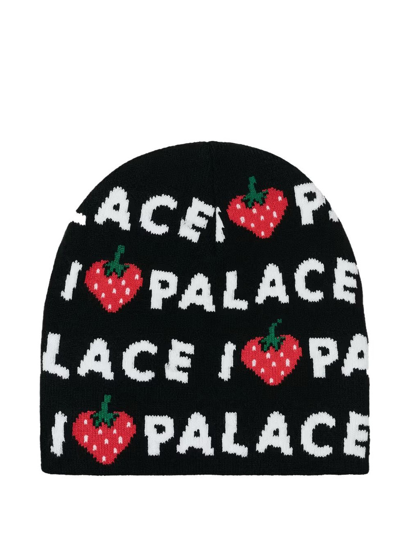 PALACE logo-embellishment beanie hat outlook