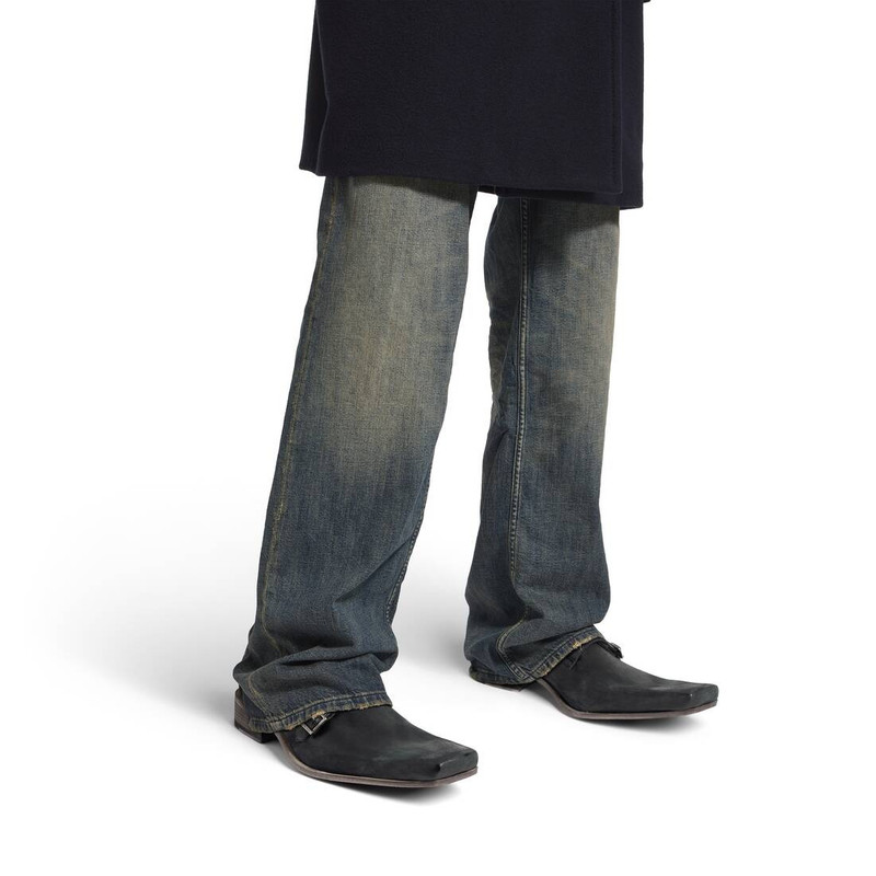 Men's Monsieur Monk Derby in Black 9