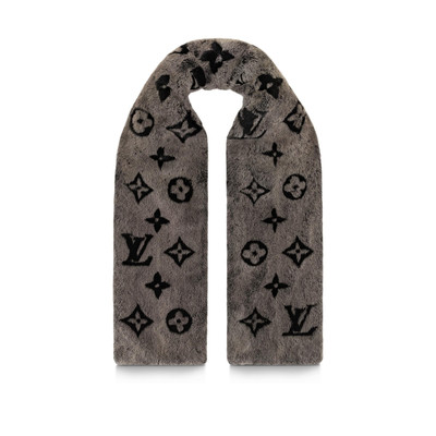 Louis Vuitton Monogram Constellation Fur Scarf outlook