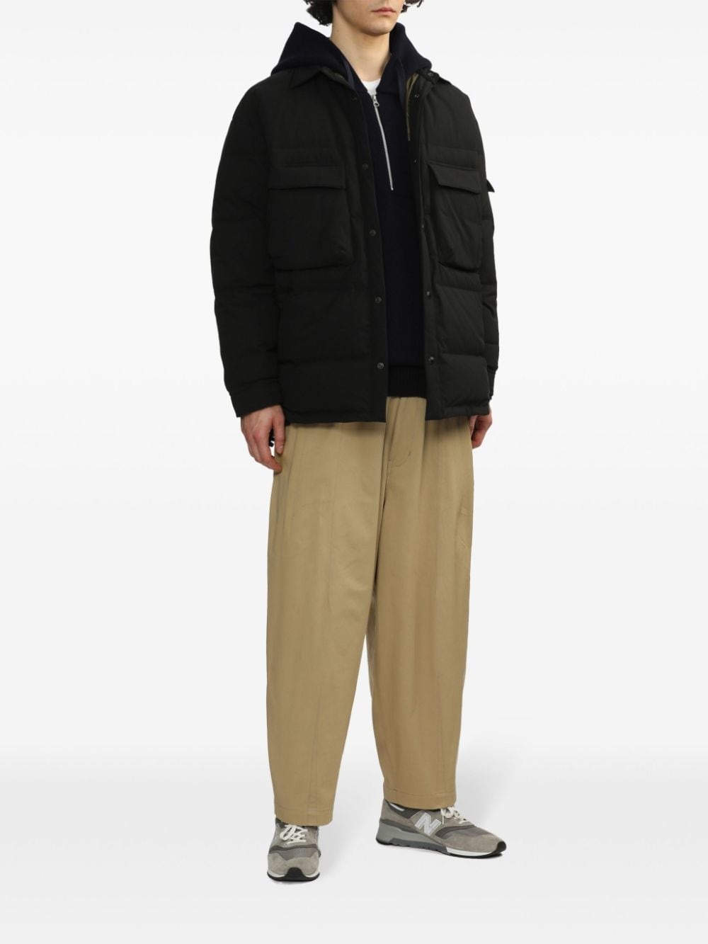 padded shirt jacket - 2