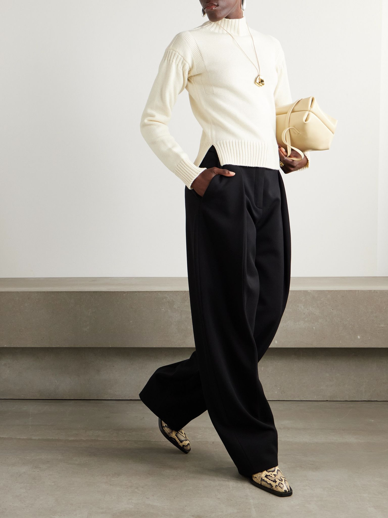 Wool sweater Off-white - 2