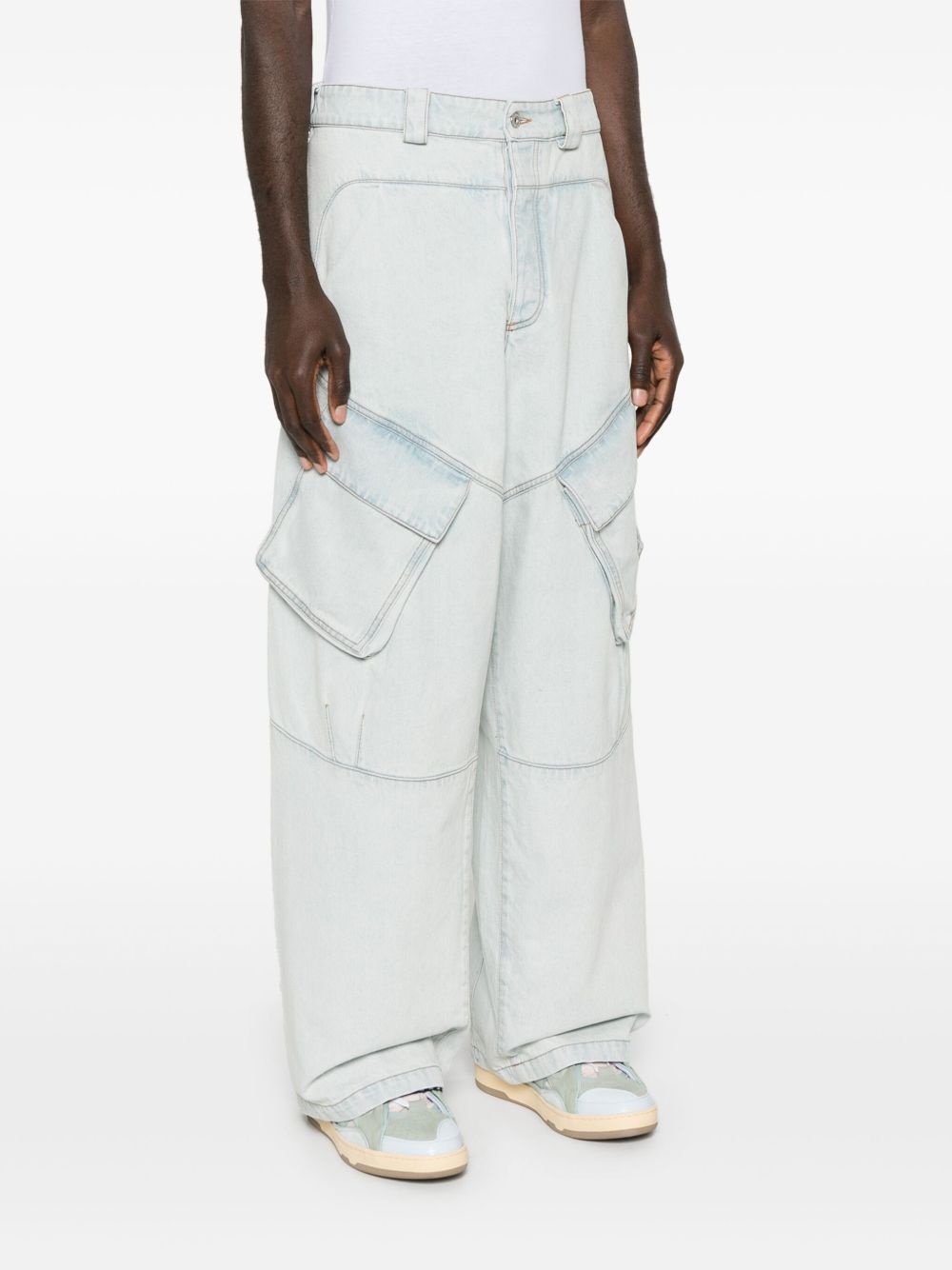 wide cargo jeans - 3