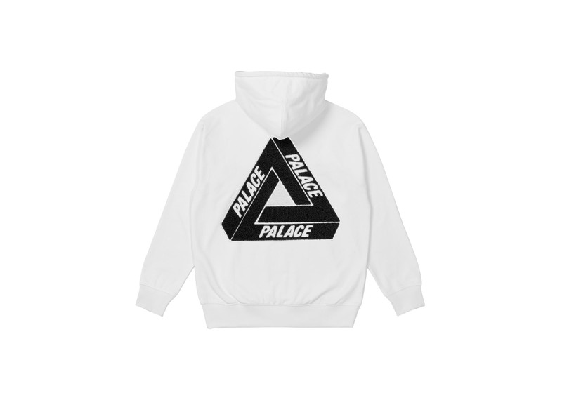 TRI-CHENILLE HOOD WHITE - 1