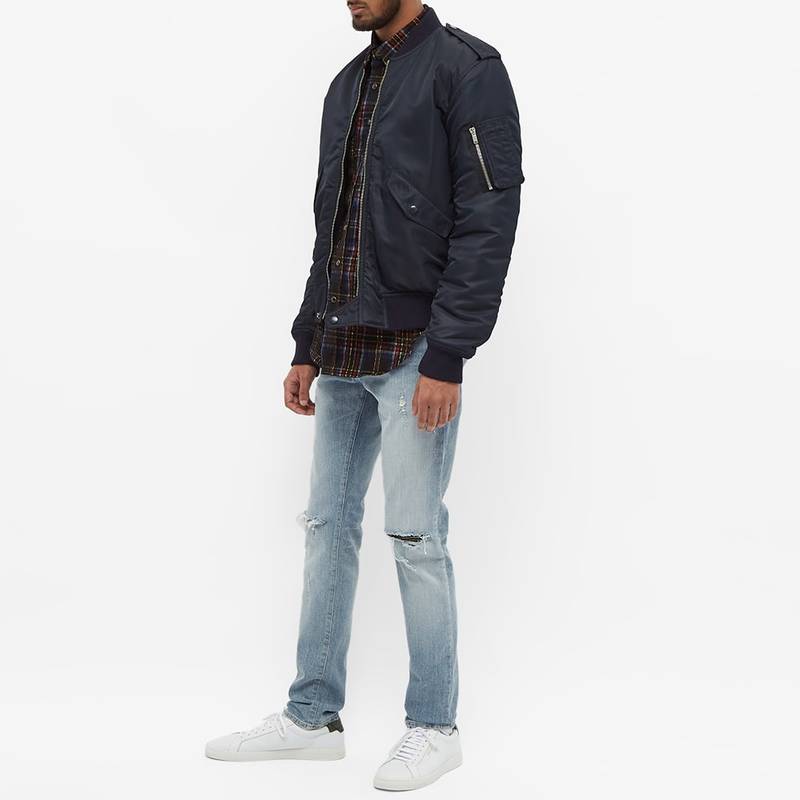 SAINT LAURENT Saint Laurent Classic Ma-1 Jacket outlook