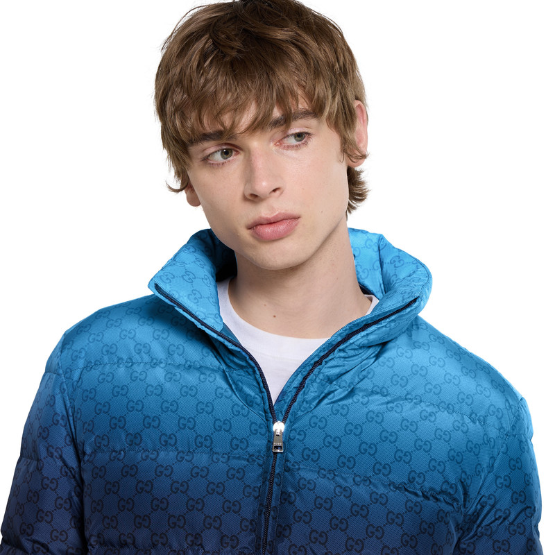 Printed technical poplin zip jacket 5